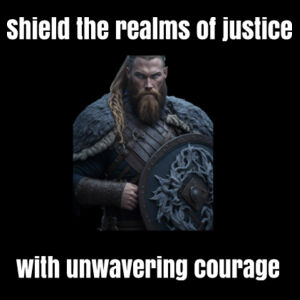 Shield of Justice Design